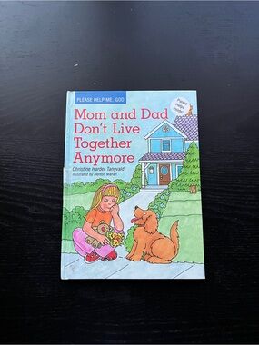 Vintage Chariot Books Mom And Dad Don’t Live Together Anymore Hardcover 1990